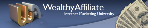 This is a Banner promoting Wealthy Affiliate, which I am a Member and who helped me with my Website. A little bit of advertising for them.